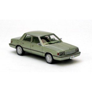 1/43 VOITURE MINIATURE DE COLLECTION Dodge Aries K-car vert métallisé-1983-NEO44895